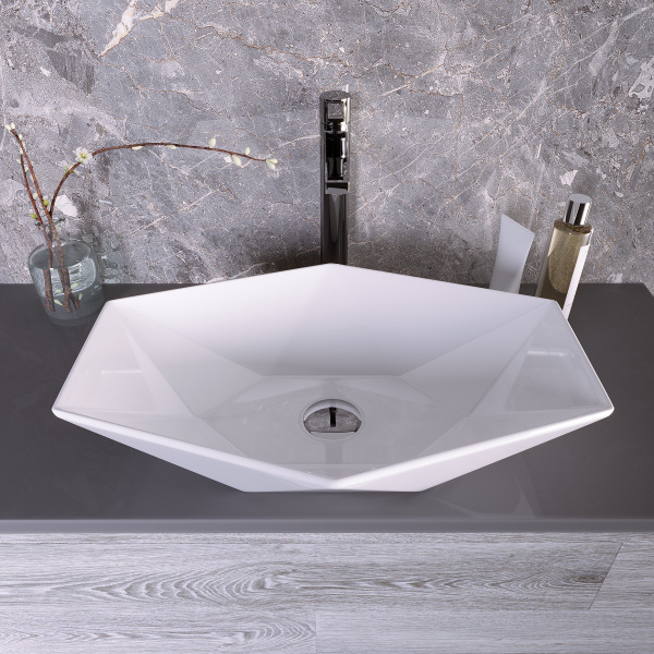 Мебельная раковина Grossman GR-3030 (640х415х130)